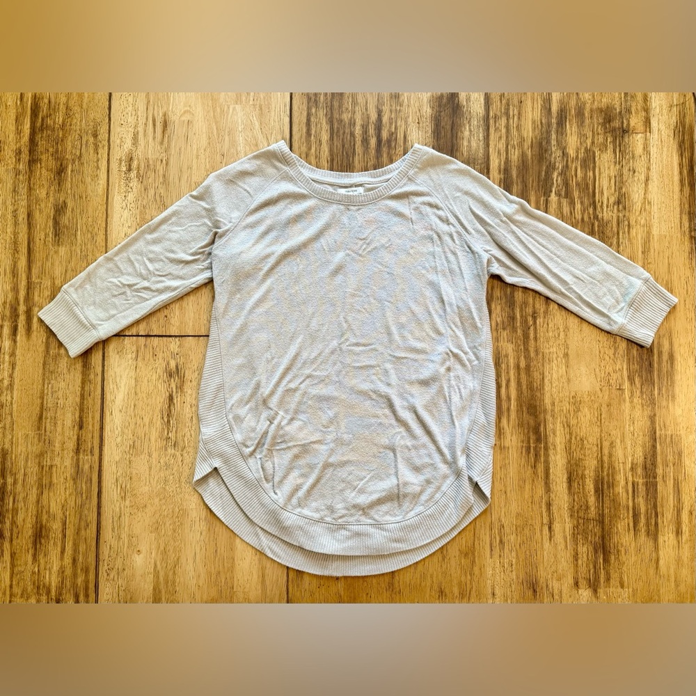 3/4 sleeve lightweight sweater